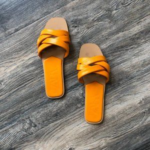 Chic Summer Slides (Orange)